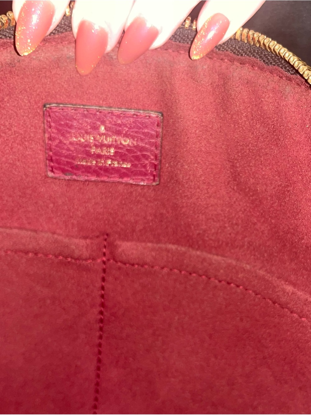 Authentic Louis Vuitton Retiro NM Monogram Canvas And Aurore Leather Trim - Picture 11 of 16